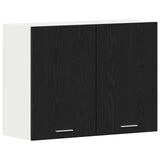 Hanging Cabinet Lyon Black Oak 80 x 31 x 60 cm Engineered Wood