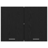 Hanging Cabinet Lyon Black Oak 80 x 31 x 60 cm Engineered Wood