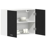 Hanging Cabinet Lyon Black Oak 80 x 31 x 60 cm Engineered Wood