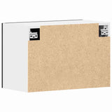 Hanging Cabinet Riga Black oak 60 x 31 x 60 cm Engineered Wood - Rear View