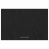 Hanging Cabinet Riga Black oak 60 x 31 x 60 cm Engineered Wood - Close-Up Angle