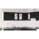 Hanging Cabinet Lyon Black Oak 80 x 31 x 60 cm Engineered Wood
