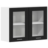 Hanging Cabinet Lyon Black Oak 80 x 31 x 60 cm Engineered Wood
