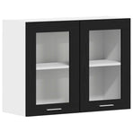 Hanging Cabinet Lyon Black Oak 80 x 31 x 60 cm Engineered Wood
