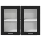Hanging Cabinet Lyon Black Oak 80 x 31 x 60 cm Engineered Wood