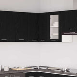 Hanging Cabinet Lyon Black Oak 57 x 57 x 60 cm Engineered Wood