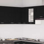 Hanging Cabinet Lyon Black Oak 57 x 57 x 60 cm Engineered Wood
