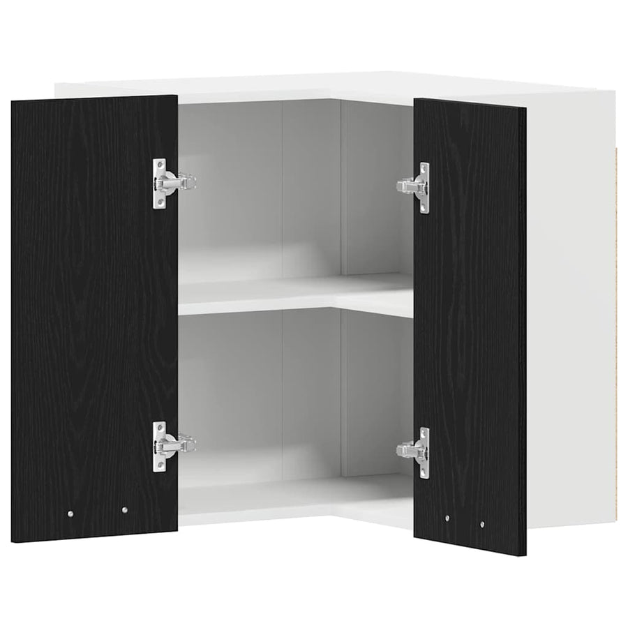 Hanging Cabinet Lyon Black Oak 57 x 57 x 60 cm Engineered Wood