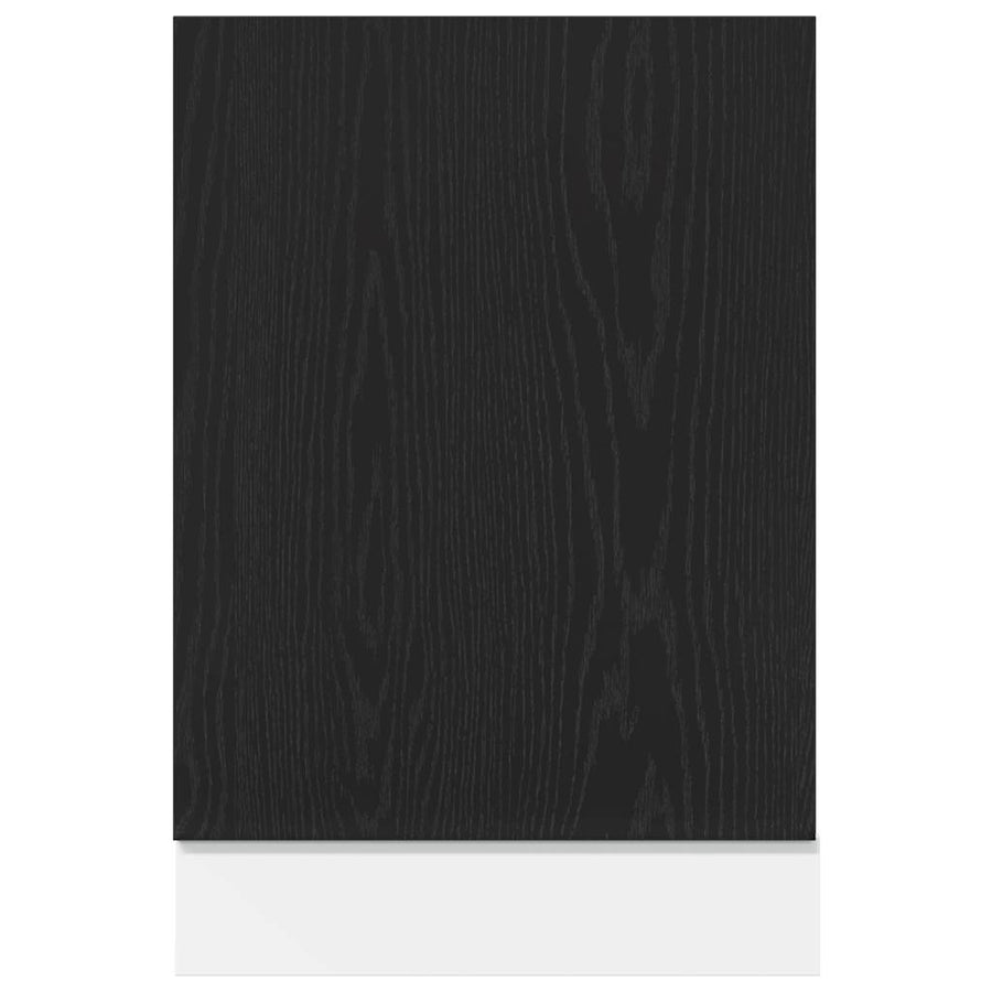 Dishwasher Panel "Lyon" Black Oak 45x1,5x67 cm Engineered Wood