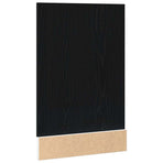 Dishwasher Panel "Lyon" Black Oak 45x1,5x67 cm Engineered Wood