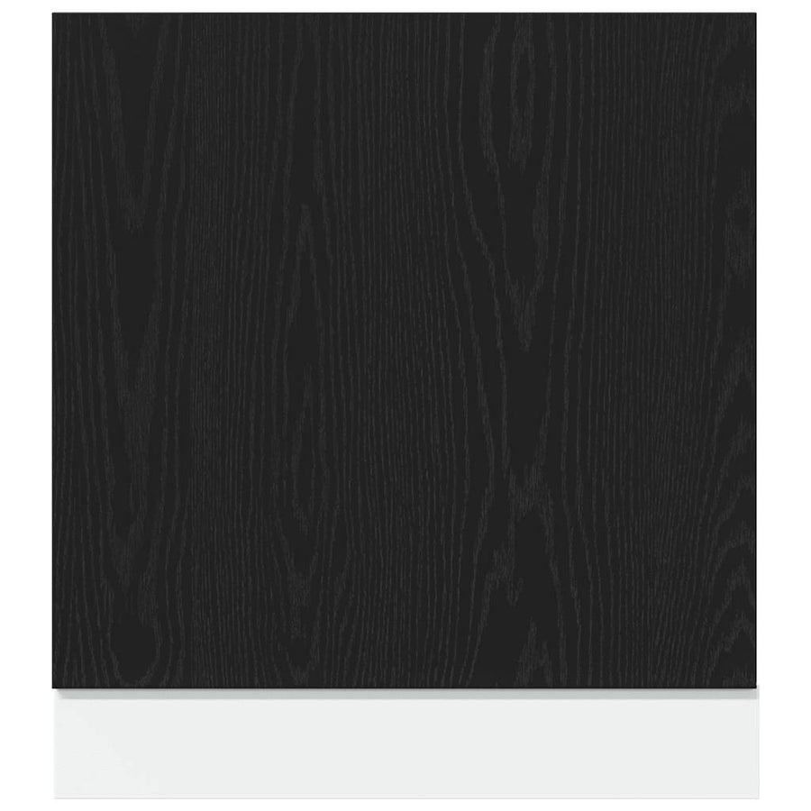 Dishwasher Panel "Lyon" Black Oak 60x1,5x67 cm Engineered Wood
