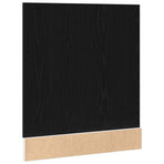 Dishwasher Panel "Lyon" Black Oak 60x1,5x67 cm Engineered Wood