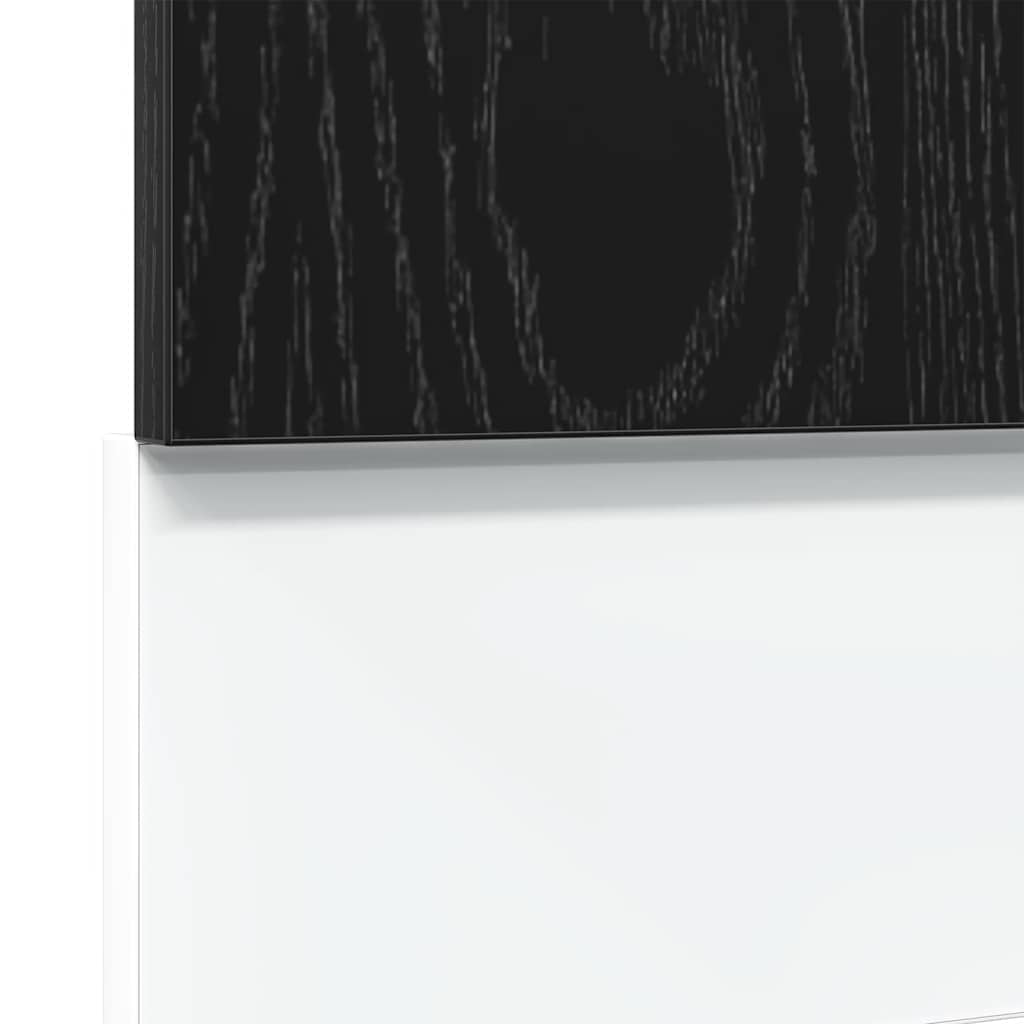 Dishwasher Panel "Lyon" Black Oak 60x1,5x67 cm Engineered Wood