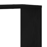 Entertainment Center Black 100 x 24 x 32 cm Engineered wood - Low Angle