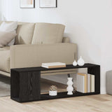 Entertainment Center Black 100 x 24 x 32 cm Engineered wood