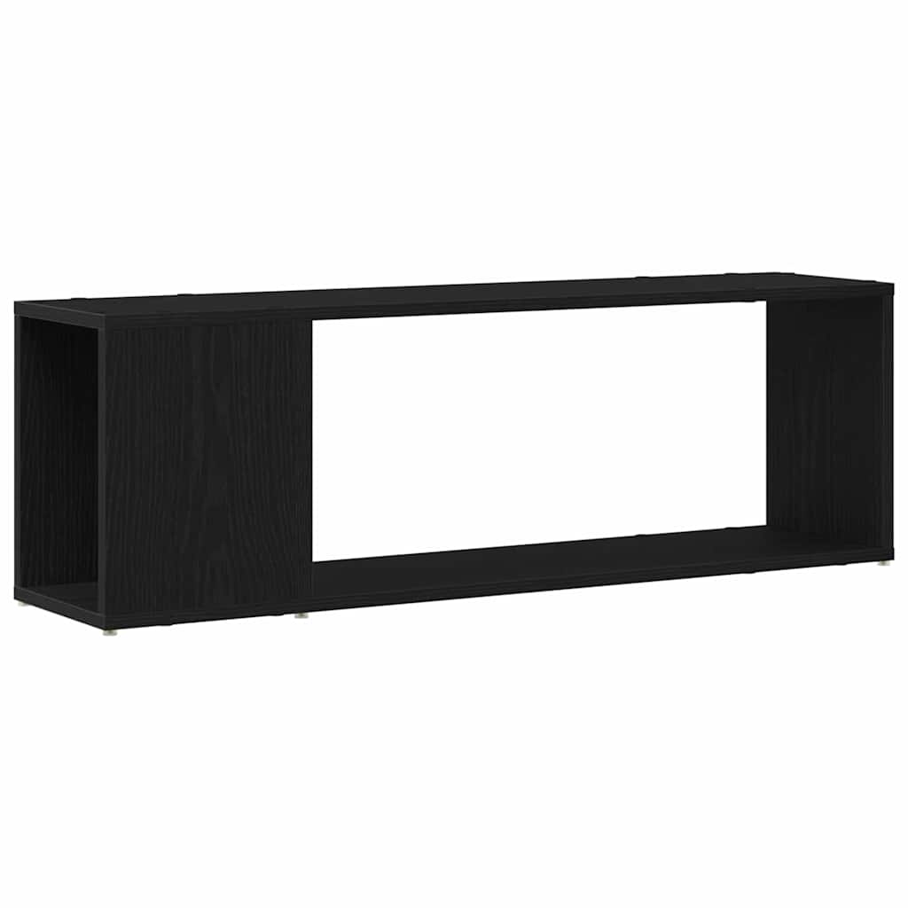 Entertainment Center Black 100 x 24 x 32 cm Engineered wood