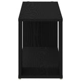 Entertainment Center Black 100 x 24 x 32 cm Engineered wood - Rear View