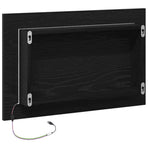 Bottom Cabinet Black Oak 60x46x81,5 cm Engineered Wood