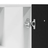 Bottom Cabinet Black Oak 60x46x81,5 cm Engineered Wood
