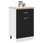 Hanging Cabinet Black Oak 50 x 46 x 81,5 cm Engineered Wood