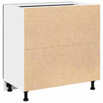 Hanging Cabinet Black Oak 80 x 46 x 81,5 cm Engineered Wood