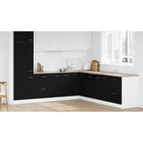 Hanging Cabinet Black Oak 75,5 x 75,5 x 80,5 cm Engineered Wood - Extra Image