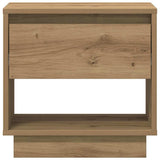Nightstand 2 pcs Artisan oak 45 x 34 x 44 cm Engineered wood - Close-Up Angle