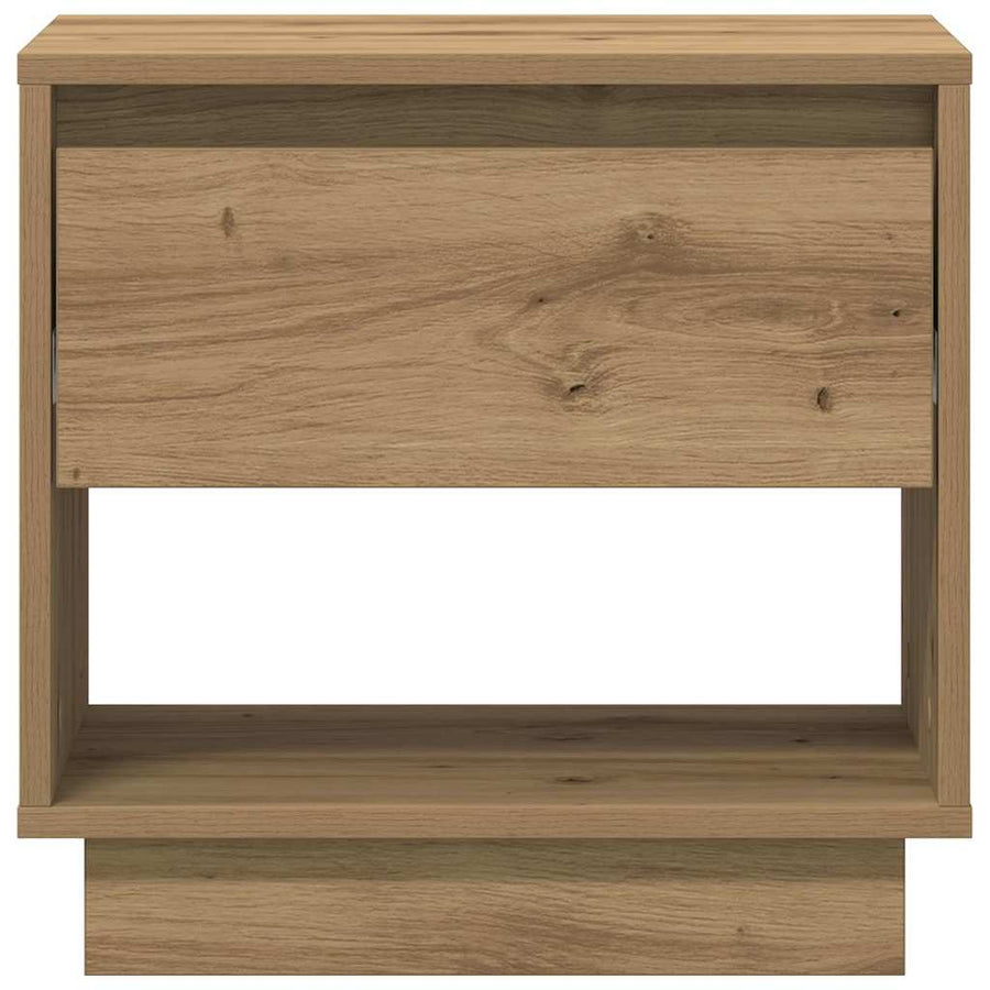 Nightstand 2 pcs Artisan Oak 45 x 34 x 44 cm Engineered Wood