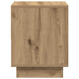 Nightstand 2 pcs Artisan oak 45 x 34 x 44 cm Engineered wood - Low Angle
