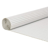 Garden Fence Double-Sided White 1.8x5 m PVC - Front View