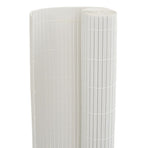Garden Fence Double-Sided White 1.8x5 m PVC