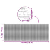 Garden Fence Double-Sided White 1.8x5 m PVC