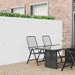 Garden Fence Double-Sided White 1.8x5 m PVC