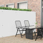 Garden Fence Double-Sided White 1.8x5 m PVC