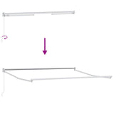 Retractable Awning Yellow 300 x 250 cm