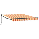 Retractable Awning Yellow and Orange 300 x 250 cm