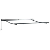 Retractable Awning Beige 300 x 250 cm Polyester and Aluminium - 45-Degree Angle