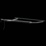 Retractable Awning Beige 300 x 250 cm Fabric and Aluminium
