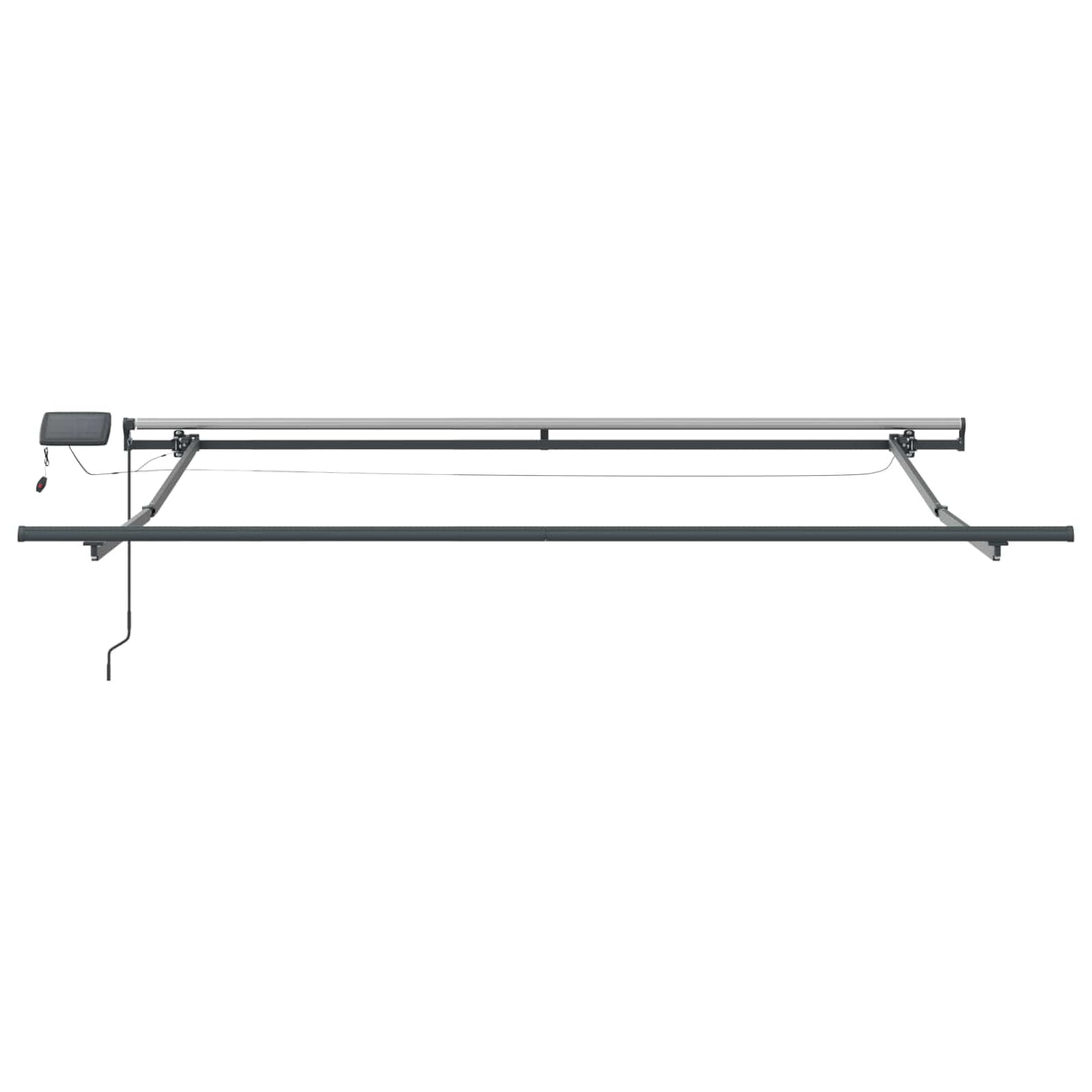Retractable Awning Beige 300 x 250 cm Fabric and Aluminium