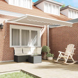 Retractable Awning Beige 300 x 250 x 165 cm - Side View