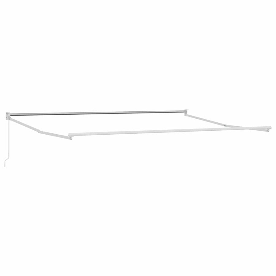 Retractable Awning Yellow and Orange 400 x 300 cm