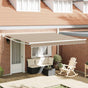 Retractable Awning Beige 400 x 300 cm