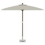 Parasol Base Grey 41 x 41 x 37 cm Granite
