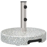 Parasol Base Grey 45 x 45 x 37.5 cm Granite - 45-Degree Angle