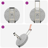 Parasol Base Grey 45 x 45 x 37.5 cm Granite - Extra Image
