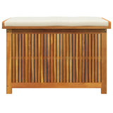 Outdoor Cushion Box 90x50x60.5 cm Solid Wood Acacia