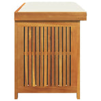 Outdoor Cushion Box 113x50x60.5 cm Solid Wood Acacia