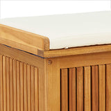 Outdoor Cushion Box 113x50x60.5 cm Solid Wood Acacia