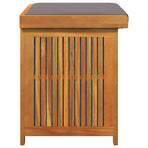 Outdoor Cushion Box 60x50x61 cm Solid Wood Acacia