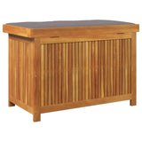 Outdoor Cushion Box 90x50x60.5 cm Solid Wood Acacia - Close-Up Angle